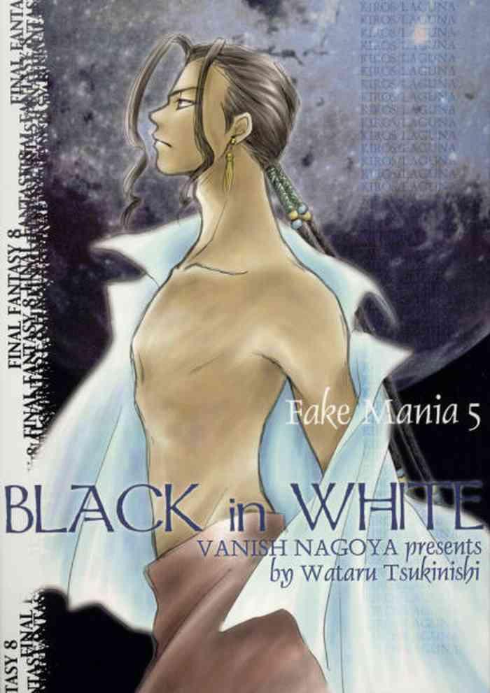 fake mania 5 black in white cover