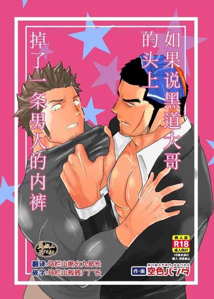 moshimo yakuza no atama no ue ni otoko no pants ga ochite kitara cover