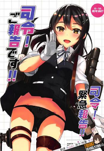 shirei gohoukoku desu cover