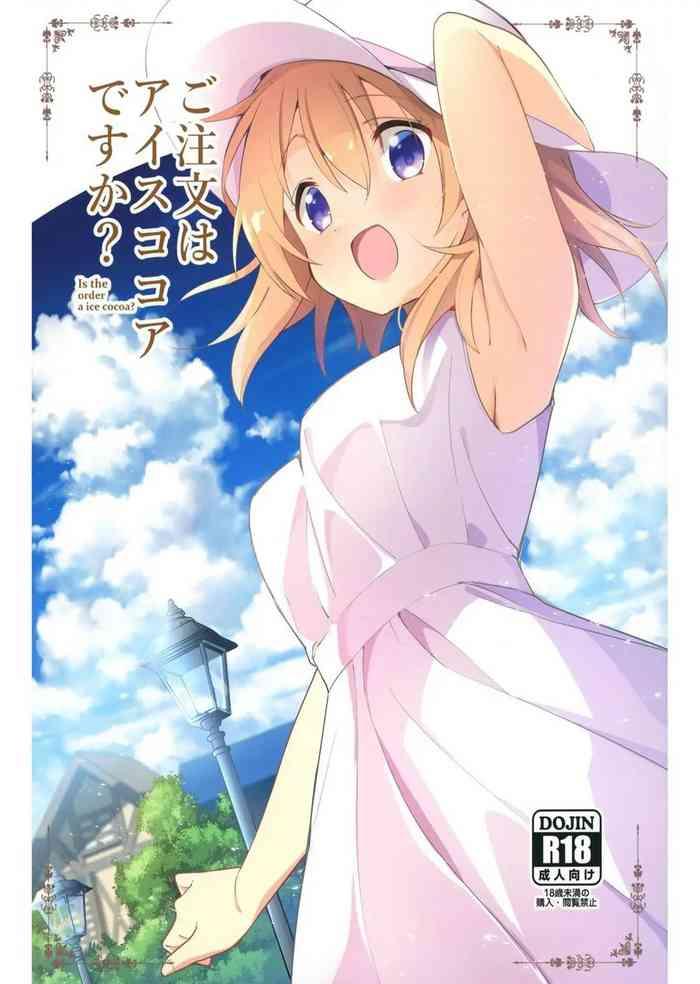 gochuumon wa ice kokoa desu ka is the order a ice cocoa cover